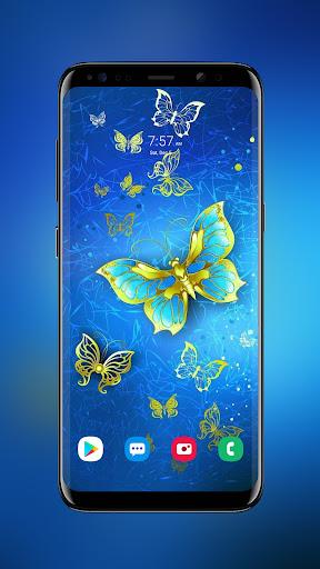 Blue Butterfly Wallpaper HD - Image screenshot of android app