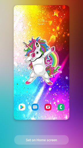 Rainbow unicorn wallpaper by Faithden  Download on ZEDGE  27e3