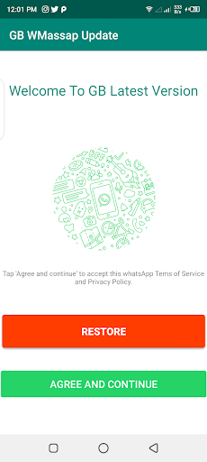 GB What's version ۲۰۲۲ - عکس برنامه موبایلی اندروید