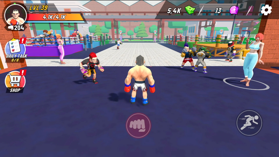 Boxing League Pro Simulator - عکس بازی موبایلی اندروید