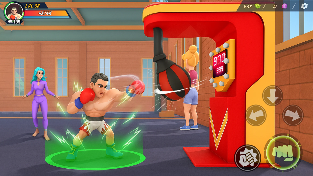 Boxing League Pro Simulator - عکس بازی موبایلی اندروید