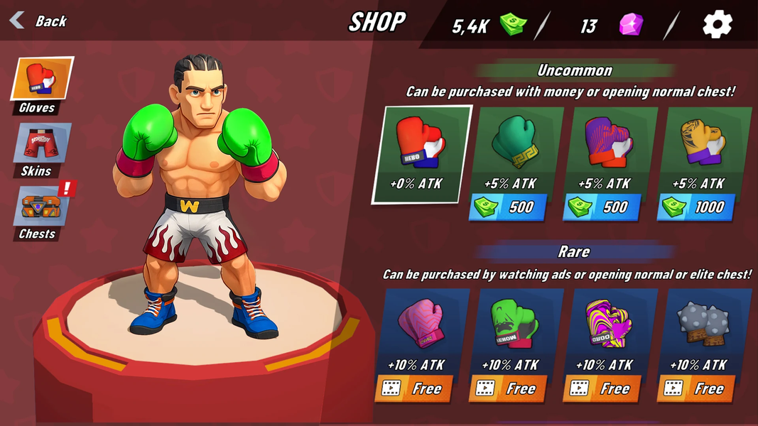 Boxing League Pro Simulator - عکس بازی موبایلی اندروید