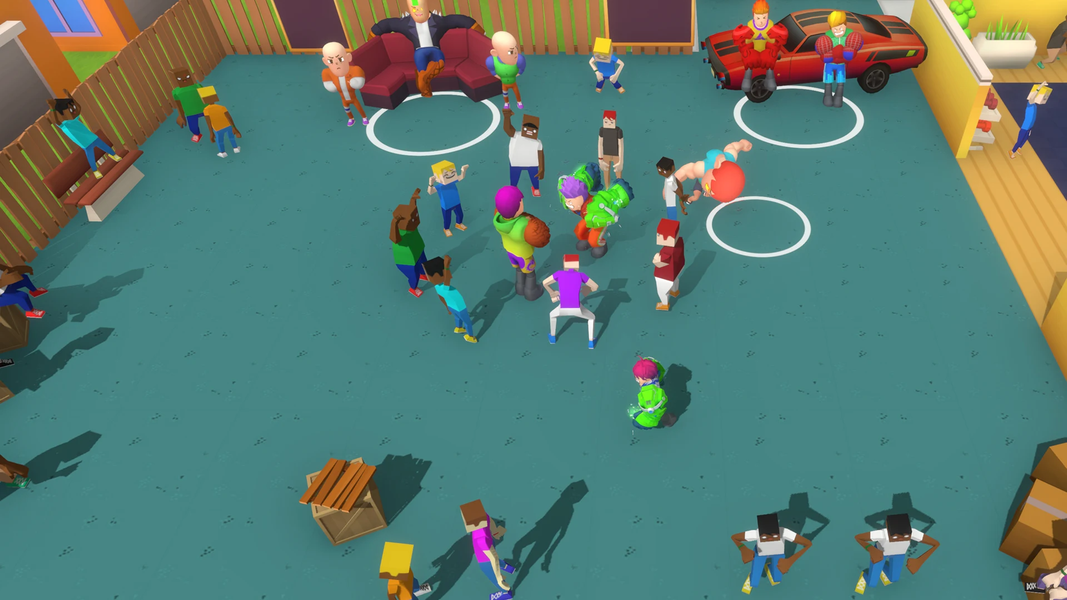 Gym Super: Clicker Hero - عکس بازی موبایلی اندروید