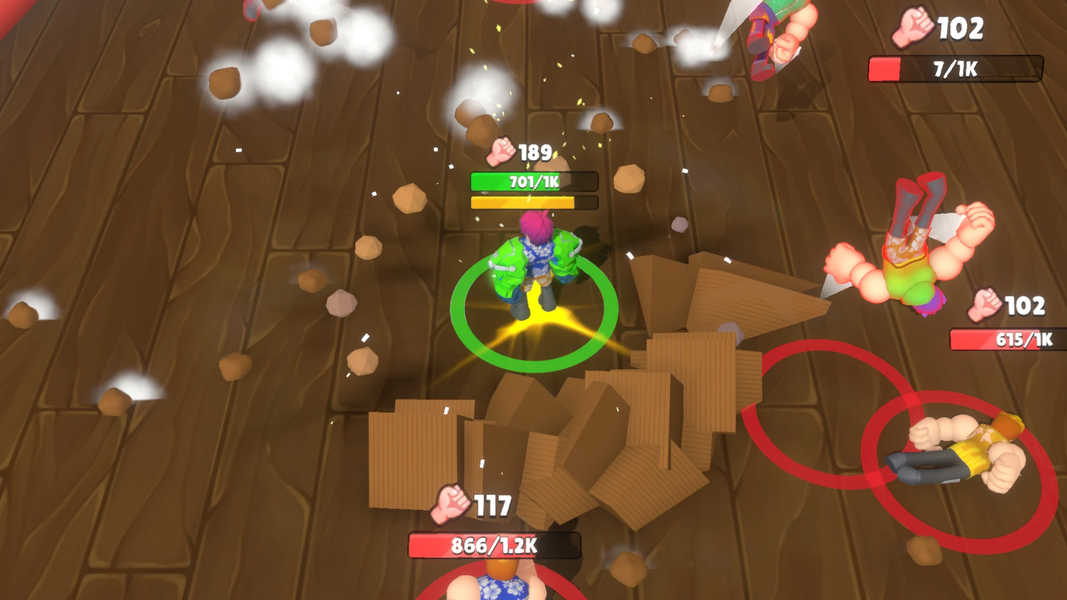 Gym Super: Clicker Hero - عکس بازی موبایلی اندروید