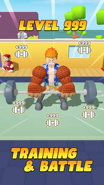 Gym Super: Clicker Hero - عکس بازی موبایلی اندروید