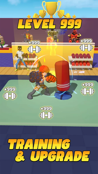 Gym Super: Clicker Hero - عکس بازی موبایلی اندروید