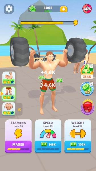 Idle Lifting Hero: Muscle Up - عکس بازی موبایلی اندروید