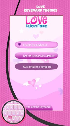 Love Keyboard Theme - Image screenshot of android app