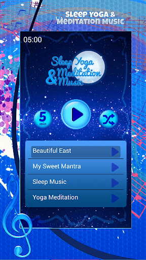 Sleep Yoga & Meditation Music - عکس برنامه موبایلی اندروید
