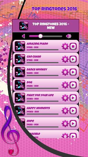 Top Ringtones 2017 - Image screenshot of android app