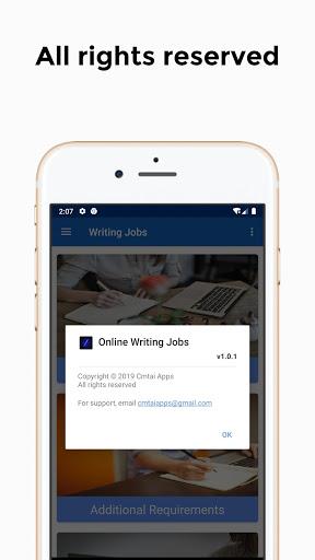 Online Writing Jobs: Freelance Writing - Image screenshot of android app