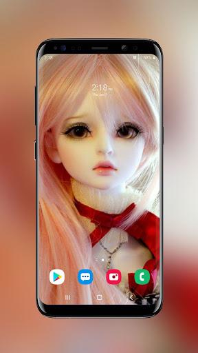 Cute Doll Wallpaper HD - Image screenshot of android app
