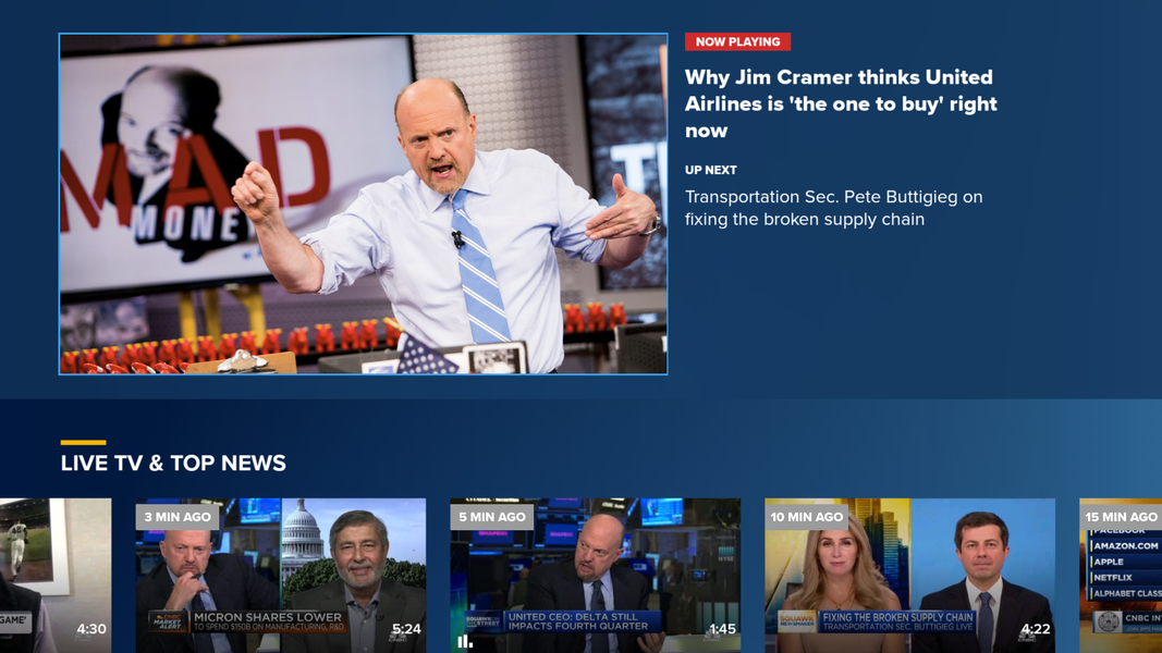 CNBC: Business & Stock News - Image screenshot of android app