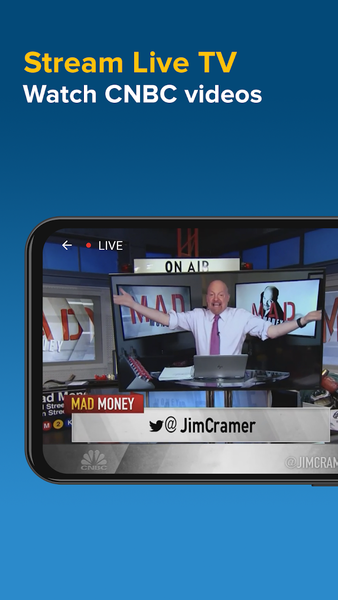 CNBC: Business & Stock News - Image screenshot of android app