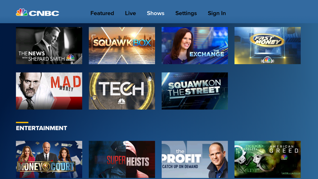 CNBC: Business & Stock News - Image screenshot of android app