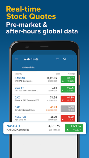 CNBC: Business & Stock News - Image screenshot of android app