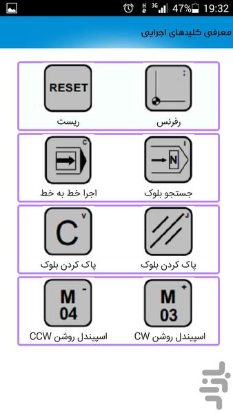 برنامه نویسی تراش وفرز CNC انگلهارد - عکس برنامه موبایلی اندروید