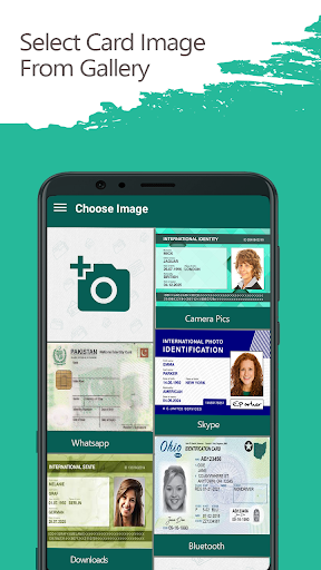 Digital ID card Scanner App - Image screenshot of android app