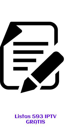 ۵۹۳ IPTV Lists - عکس برنامه موبایلی اندروید