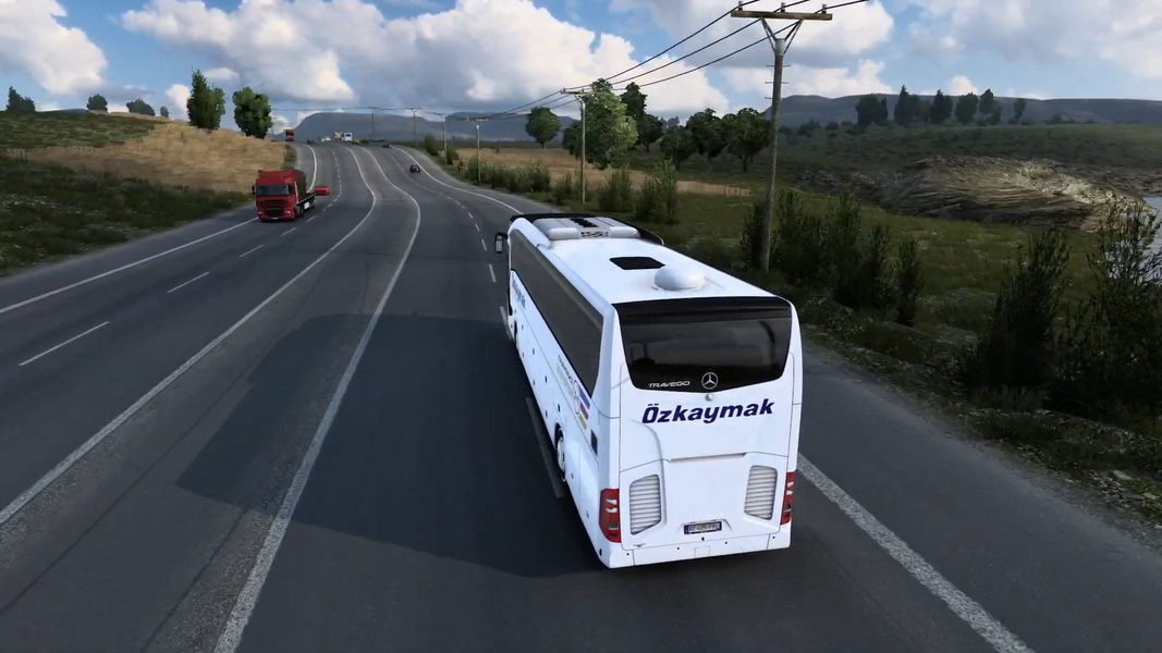 Coach Bus Simulator Game 3d - Gameplay image of android game