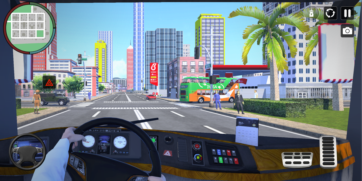Bus Simulator: Ultimate Ride - Gameplay image of android game