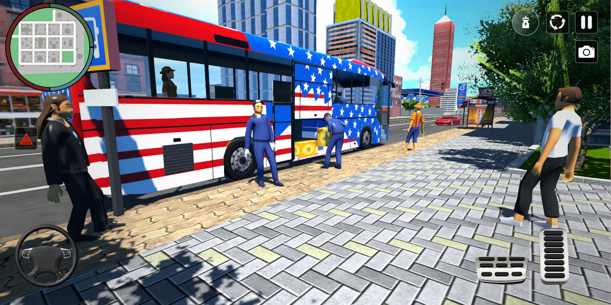 Bus Simulator: Ultimate Ride - Gameplay image of android game