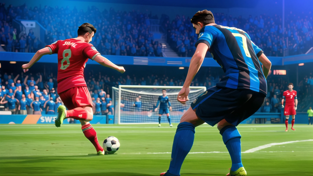 Soccer Simulator Street STARS - Gameplay image of android game