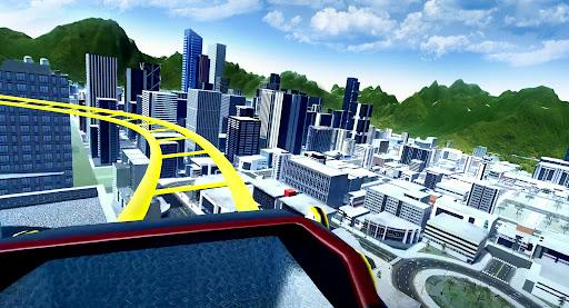 VR Roller Coaster 360 - Gameplay image of android game