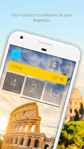 Ready Set Vacation Countdown - Image screenshot of android app