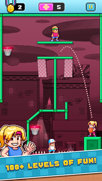 Cobi Hoops 2 - Gameplay image of android game