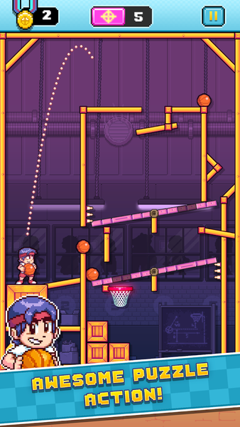 Cobi Hoops 2 - Gameplay image of android game