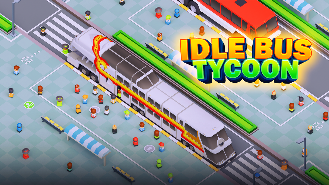 Idle Bus Station - Tycoon Game - عکس بازی موبایلی اندروید