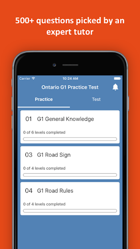 what is the passing mark for g1 test ontario