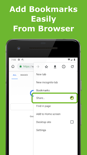 Bookmark Folder - Image screenshot of android app