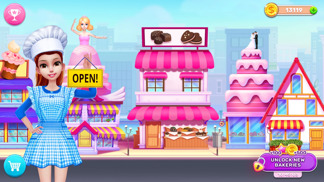 My Bakery Empire: Bake a Cake - Gameplay image of android game