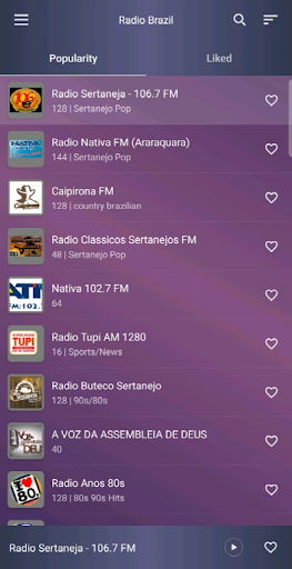Radio Brazil - Radio Brasil FM - عکس برنامه موبایلی اندروید