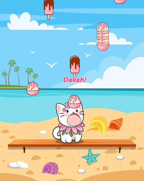 Solo Cat : CatPOP music game - عکس بازی موبایلی اندروید