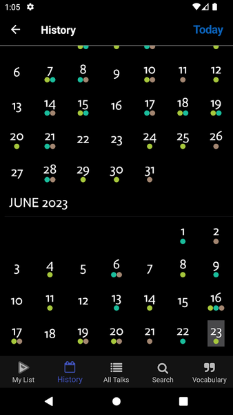 TEDICT - Image screenshot of android app