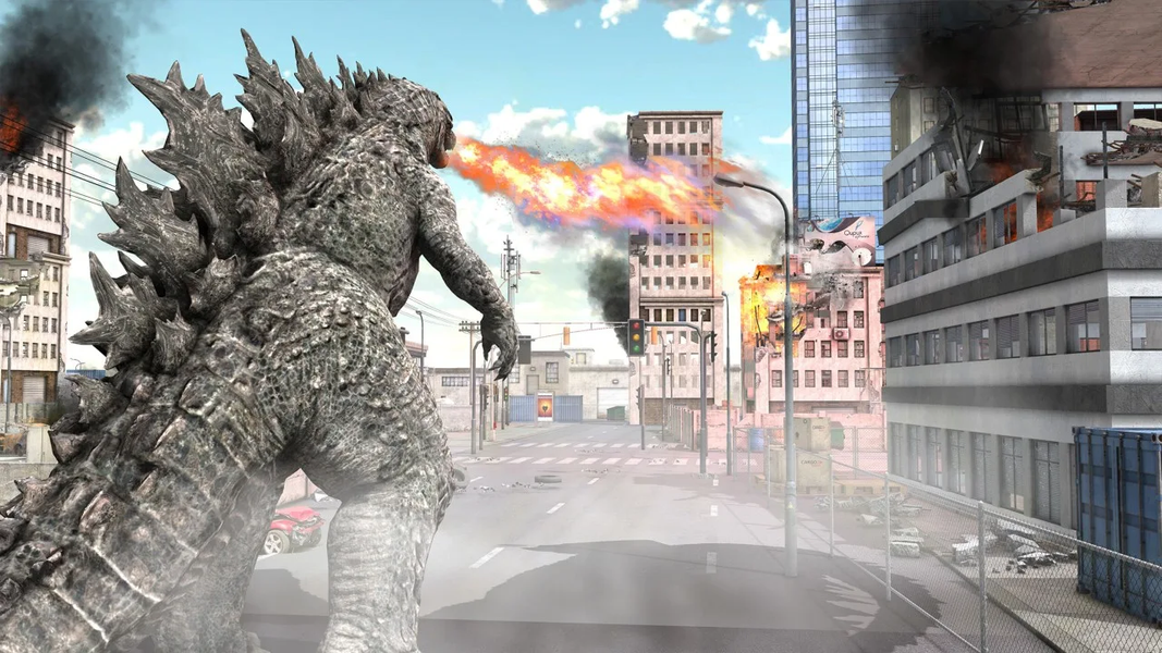 Kong vs Kaiju City Destruction - عکس بازی موبایلی اندروید