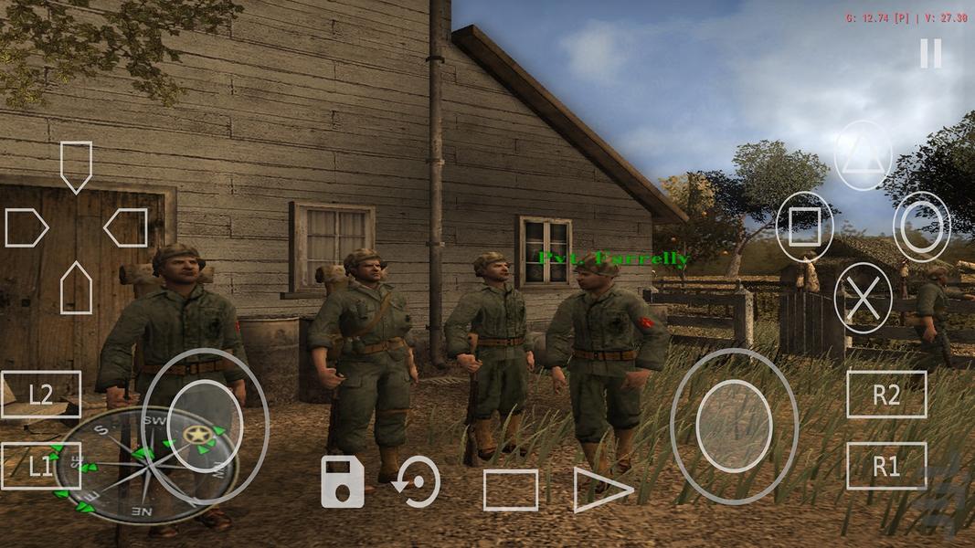 ندای وظیفه 5 جهان در جنگ - Gameplay image of android game