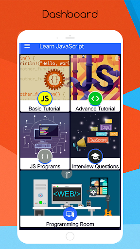 JavaScript Offline Tutorial - عکس برنامه موبایلی اندروید