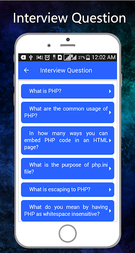 Learn PHP - Offline Tutorial - عکس برنامه موبایلی اندروید