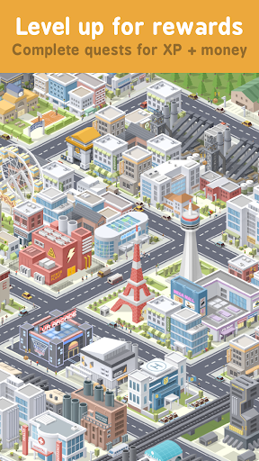 Pocket City Free - Gameplay image of android game