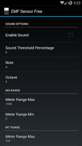 EMF Sensor Free - عکس برنامه موبایلی اندروید