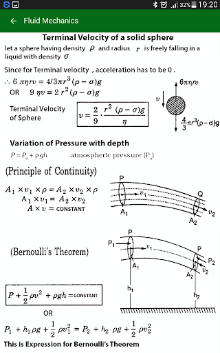 Physics Formula - عکس برنامه موبایلی اندروید