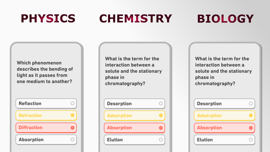Science Quiz - عکس بازی موبایلی اندروید