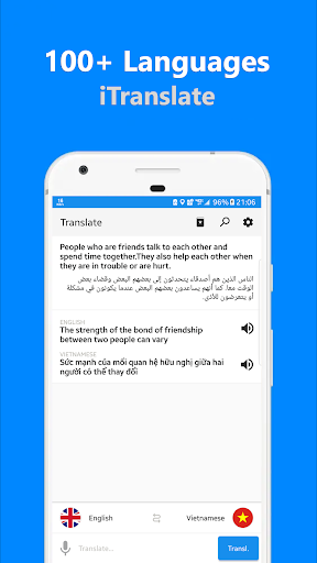 Free Translator - Hi Translate-Language Translator - عکس برنامه موبایلی اندروید