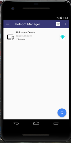 WiFi Hotspot Manager - Image screenshot of android app