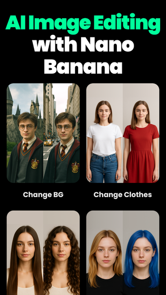 Nano Banana - AI Edit Image - عکس برنامه موبایلی اندروید