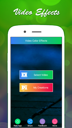 Color Video Effects, Add Music - Image screenshot of android app